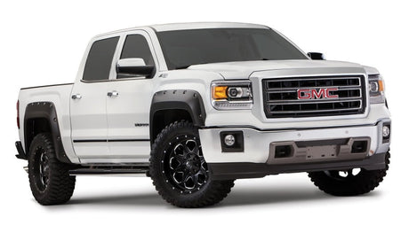 Bushwacker 16-18 GMC Sierra 1500 Pocket Style Flares 4pc - Black 40974-02