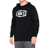 100% Hoodie Icon - Black - Small 20029-00000