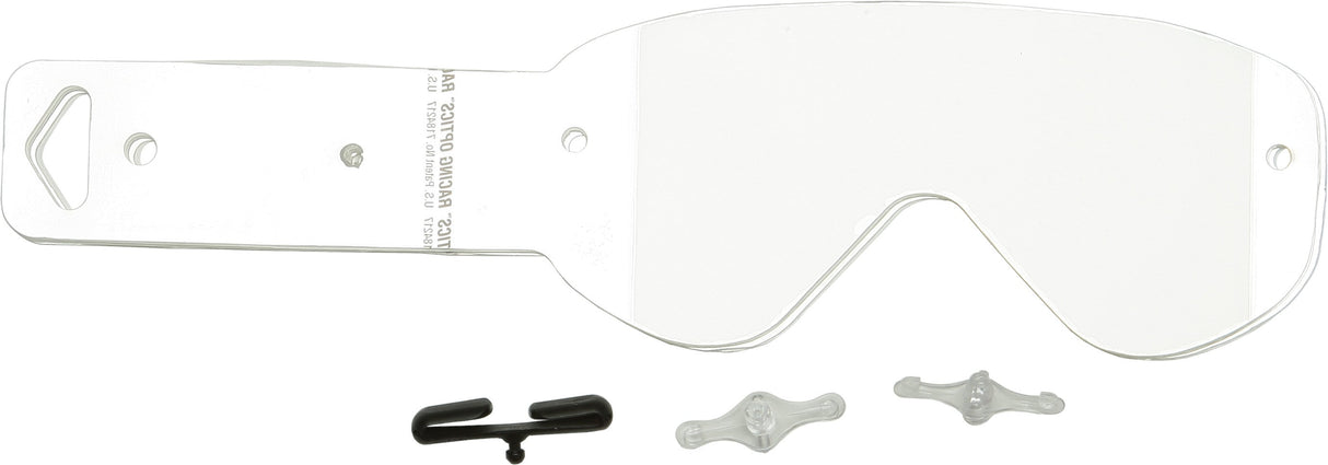 SCOTT Recoilxi/80 Works Prostack Tearoffs 7/Pk Of 3 230076-222