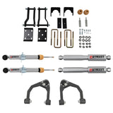 Belltech 19-21 Ford Ranger 2WD (All Cabs) Front And Rear Complete Kit w/ Street Performance Shocks 1042SP