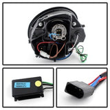 Spyder Volkswagen Beetle 1998-2005 Projector Headlights DRL Chrome PRO-YD-VB98-DRL-C 5080554