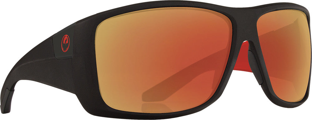 DRAGON Kit Sunglasses Jet W/Red Ion Polar Lens 720-2260