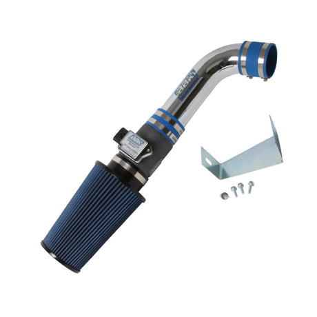 BBK 86-93 Mustang 5.0 Cold Air Intake Kit - Standard Style - Chrome Finish 1556