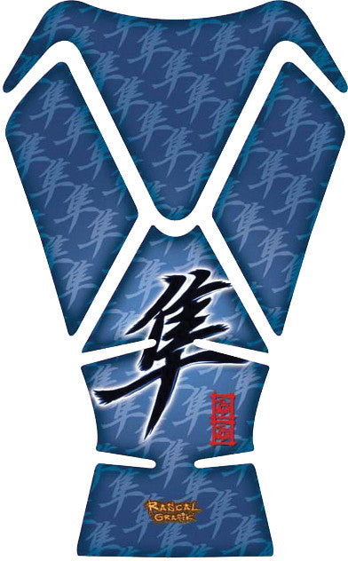 RASCAL GRAFIK Tank Pad Suz Hayabusa Blu/Gry RA36018