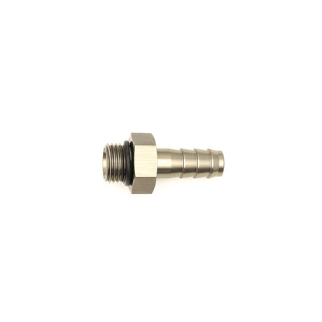 DeatschWerks 6AN ORB Male To 3/8in. Male Triple Barb Fitting (Incl. O-Ring) 06-02-0501
