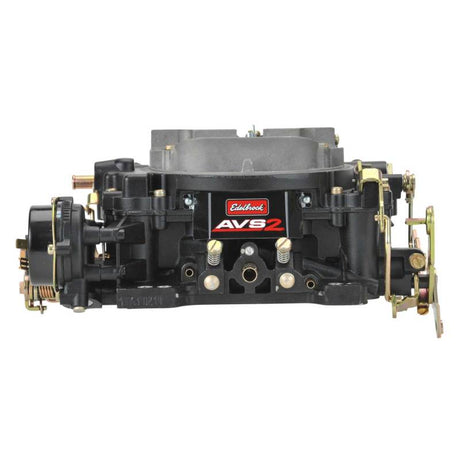 Edelbrock Carburetor Thunder AVS2 Series 650 CFM Electric Choke Black Powder Coated (Non-EGR) 19063
