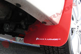 Rally Armor 08-10 Subaru WRX (Hatch & Sedan) / 08-11 Subaru 2.5i Red UR Mud Flap w/ White Logo MF6-UR-RD/WH
