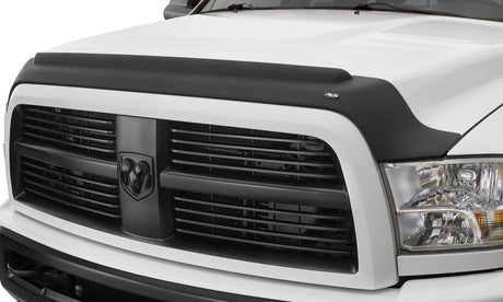 AVS 09-18 Dodge RAM 1500 (Excl. Sport Models) Aeroskin II Textured Low Profile Hood Shield - Black 436004