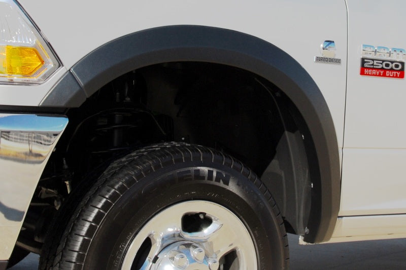 Lund 10-17 Dodge Ram 2500 SX-Sport Style Textured Elite Series Fender Flares - Black (4 Pc.) SX205T