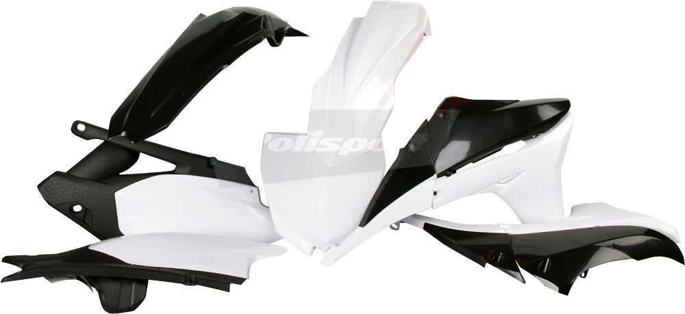 POLISPORT Plastic Body Kit Blue/White 90273