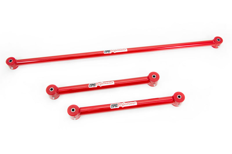 UMI Performance 82-02 GM F-Body Tubular Lower Control Arms Non-Ajustable Panhard Bar Kit 201520-R