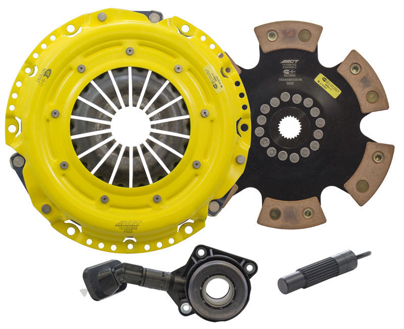 ACT 2014 Ford Focus HD/Race Rigid 6 Pad Clutch Kit FF2-HDR6
