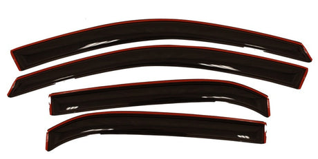 AVS 10-17 Chevy Equinox Ventvisor In-Channel Front & Rear Window Deflectors 4pc - Smoke 194166