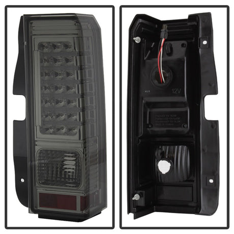 Xtune Hummer H3 06-09 ( Non H3T ) LED Tail Lights Smoke ALT-ON-HH306-LED-SM 5013064