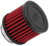 K&N 1.75 inch Vent 3 inch D 2.5 inch H Air Filter - Rubber Top 62-1470