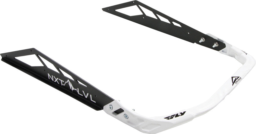 PRO ARMOR Nxt Lvl Rear Bumper Blk/Wht Pol Pro S/M NXPRB200-FBK/WHT
