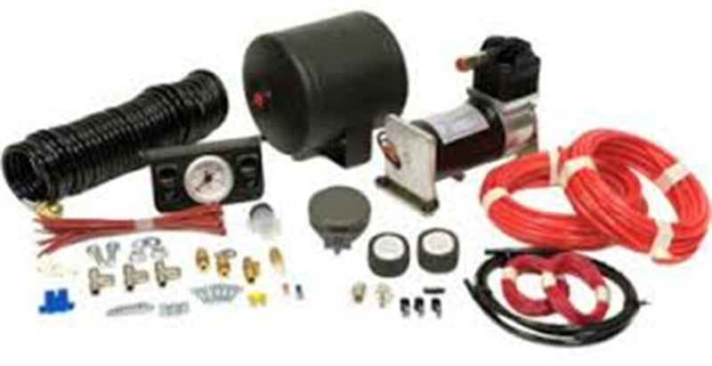 Firestone Air-Rite Air Command Xtreme Duty (Dual Analog) Kit w/Compressor Air Tank (WR17602549) 2549