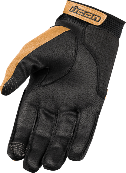 ICON Superduty3™ Gloves - Tan - Small 3301-4600