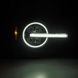 AlphaRex 21-23 Ford Bronco NOVA LED Projector Headlights Black 880260