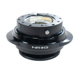 NRG Quick Release Gen 2.2 - Black Body / Shiny Black Oval Ring SRK-220BK