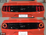 Raxiom 15-22 Ford Mustang Halo LED Tail Lights - Gloss Black Housing (Smoked Lens) 393827