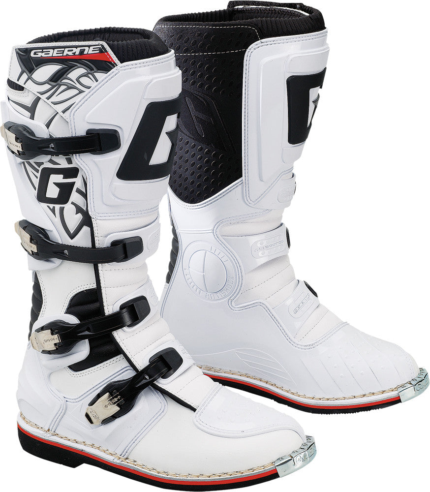 GAERNE Gx-1 Boots White Sz 5 2157-004-005
