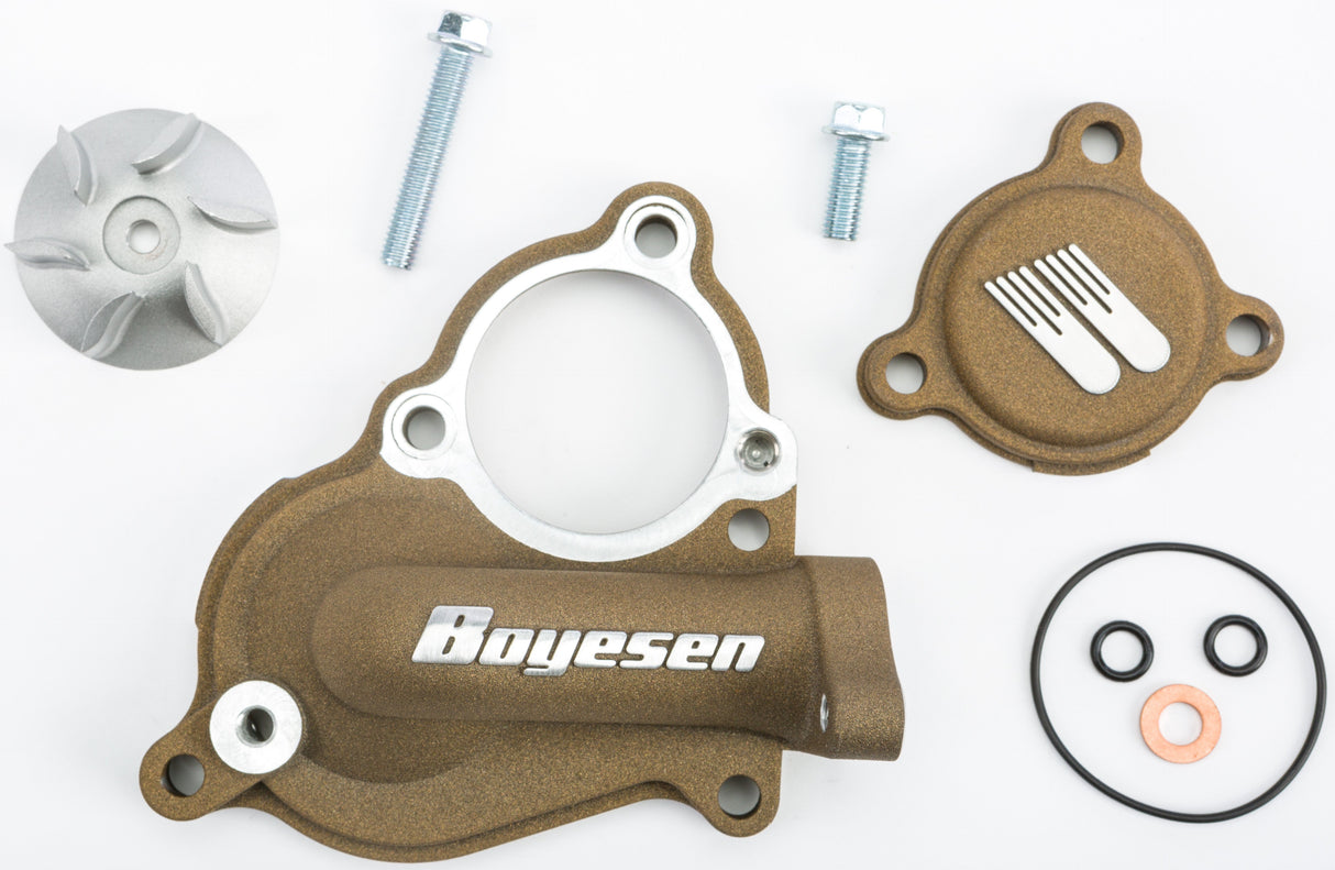 BOYESEN Waterpump Cover & Impeller Kit Magnesium WPK-17AM