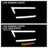 Spyder 19-22 Dodge Ram 2500 (Halogen Only) Projector Headlights - Black PRO-YD-DR19HDHALSI-SEQ-BK 5088611