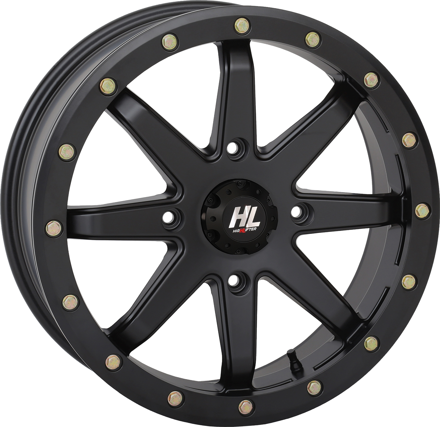 HIGH LIFTER Wheel - HL9 Beadlock - Front/Rear - Matte Black - 18x7 - 4/137 - 6+1 (+45 mm) 18HL09-1438