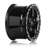 Forgestar D5 Beadlock 17x10 / 5x114.3 BP / ET50 / 7.5in BS Gloss Black Wheel F00170067P50