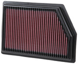 K&N Replacement Panel Air Filter for 2014 Jeep Cherokee 2.4L/3.2L 33-5009