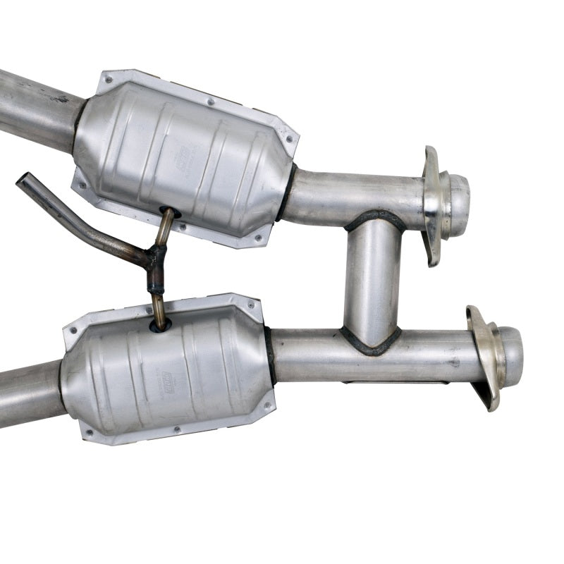 BBK 94-95 Mustang 5.0 High Flow H Pipe With Catalytic Converters - 2-1/2 1563