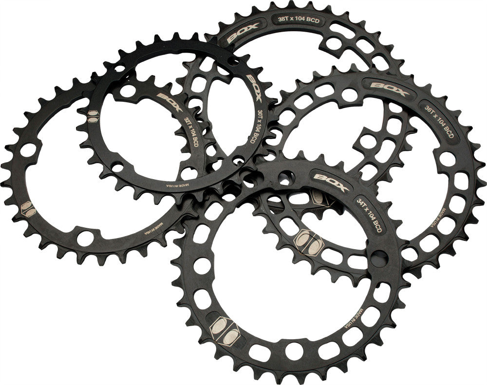 BOX Narrow-Wide Chain Ring 30t 7075 Alloy BX-CR15M130T-BK