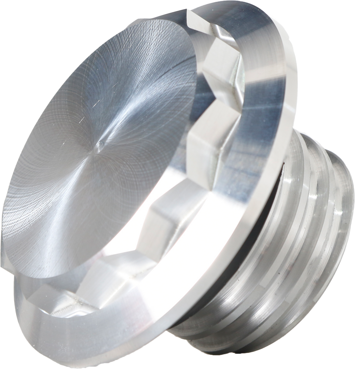 HOFMANN DESIGNS H/D Billet 12 Point Non-Vented Raw Fuel Cap HDB-1002R