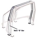 Go Rhino RHINO Bed Bar - Rear Main B bar - Chrome 91002C