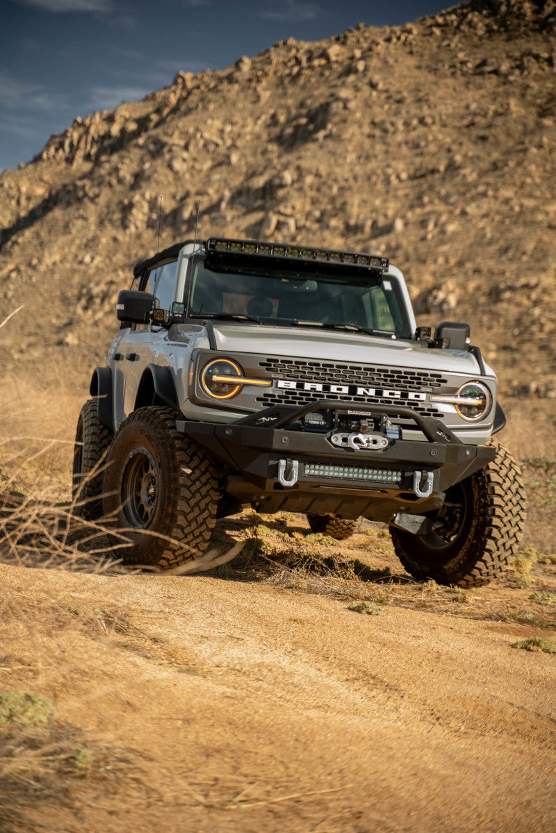 DV8 Offroad 2021 Ford Bronco A Pillar Dual Light Pod Drop Mounts LBBR-08