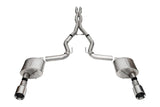 Corsa 2024 Ford Mustang GT Xtreme CatBack Exhaust Sys 3.0in Dual Rear Exit w/4.5in Straight Cut Tips 21251