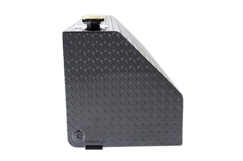 Deezee Universal Tanks - Wedge Rectangle Black Tread Aluminum DZ 92556B