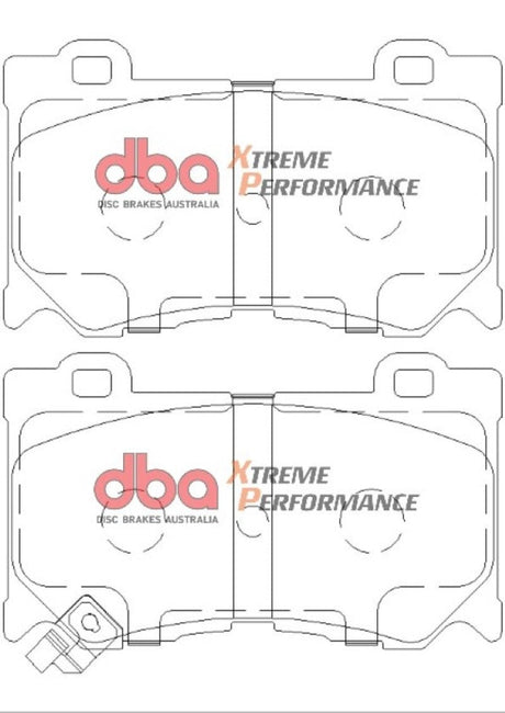 DBA 09-21 Nissan 370Z XP Performance Front Brake Pads DB2400XP
