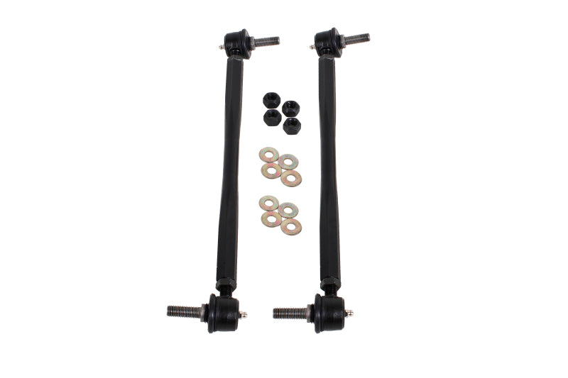 BMR 12-15 5th Gen Camaro Front Sway Bar End Link Kit - Black ELK011