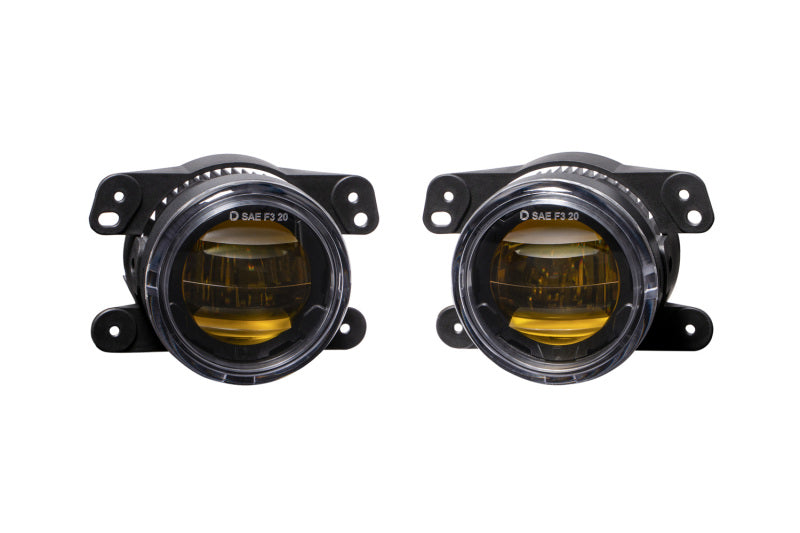 Diode Dynamics Elite Series Type M Fog Lamps - Yellow (Pair) DD5131P