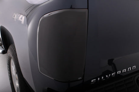 AVS 07-13 Chevy Silverado 1500 Tail Shades Tail Light Covers - Smoke 33202
