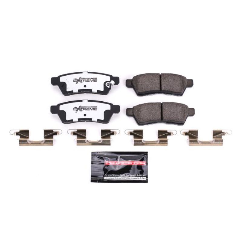 Power Stop 05-19 Nissan Frontier Rear Z36 Truck & Tow Brake Pads w/Hardware Z36-1100
