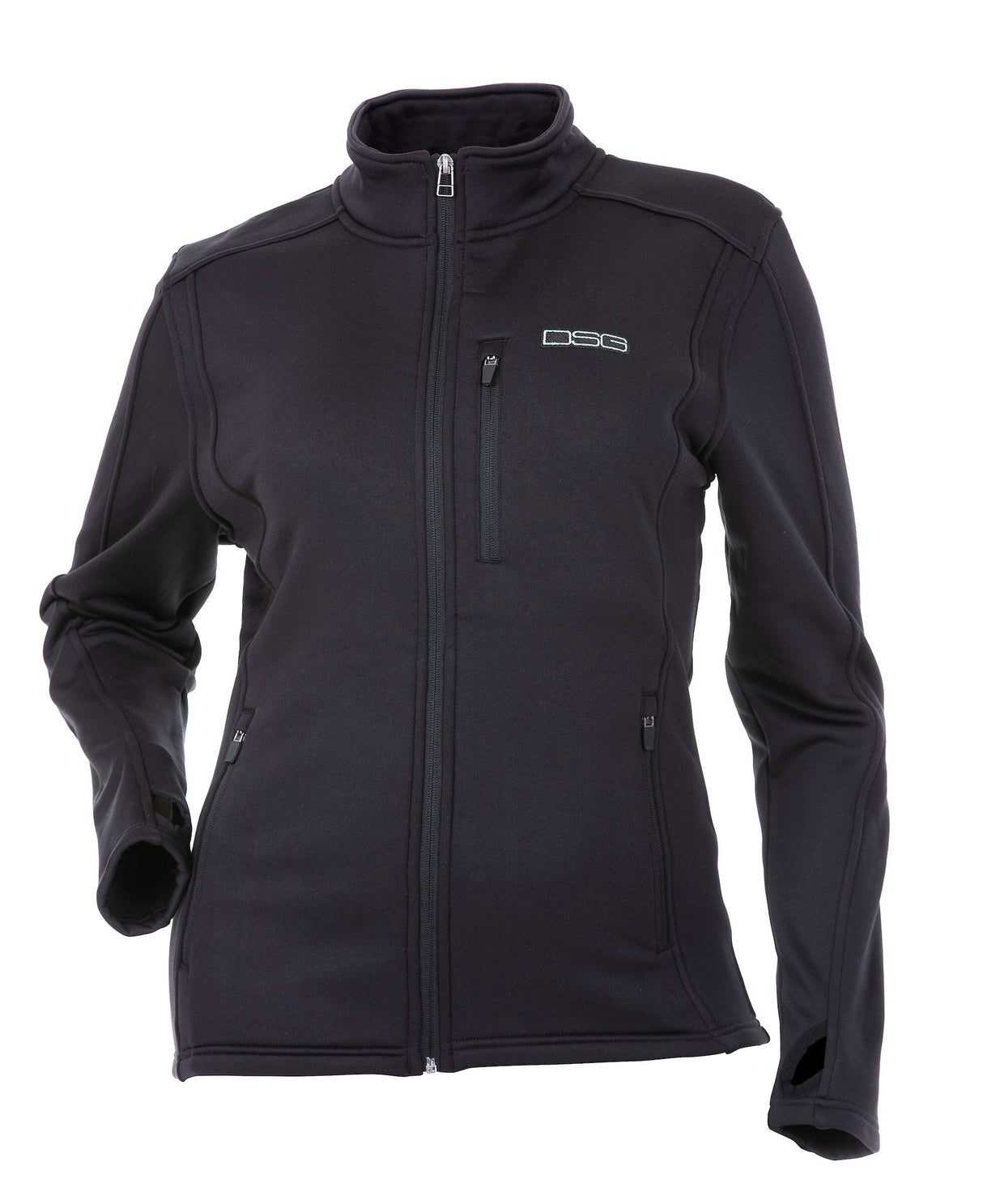 DSG Performance Fleece Zip Up Black 3x 99413