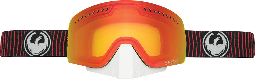 DRAGON Nfxs Goggle Vibrate W/Red Ion Lens 722-1941
