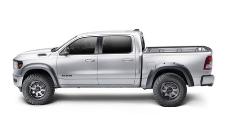 Bushwacker 19-22 Ram 1500 (Excl. Rebel/TRX) 76.3 & 67.4in Bed Forge Style Flares 4pc - Tex. Blk 58131-08