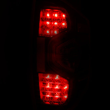 ANZO 2014-2015 Toyota Tundra LED Taillights Black 311233