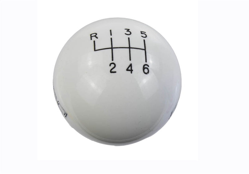 Ford Performance GT350 Shift Knob 6-Speed - White M-7213-M8SW