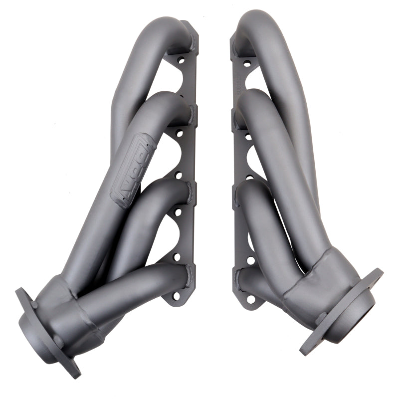 BBK 79-93 Mustang 5.0 Shorty Unequal Length Exhaust Headers - 1-5/8 Titanium Ceramic 1515
