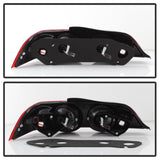 Spyder Acura RSX 02-04 LED Tail Lights Red Clear ALT-YD-ARSX02-LED-RC 5000385